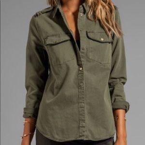 ✨Olive Button Up Shirt
